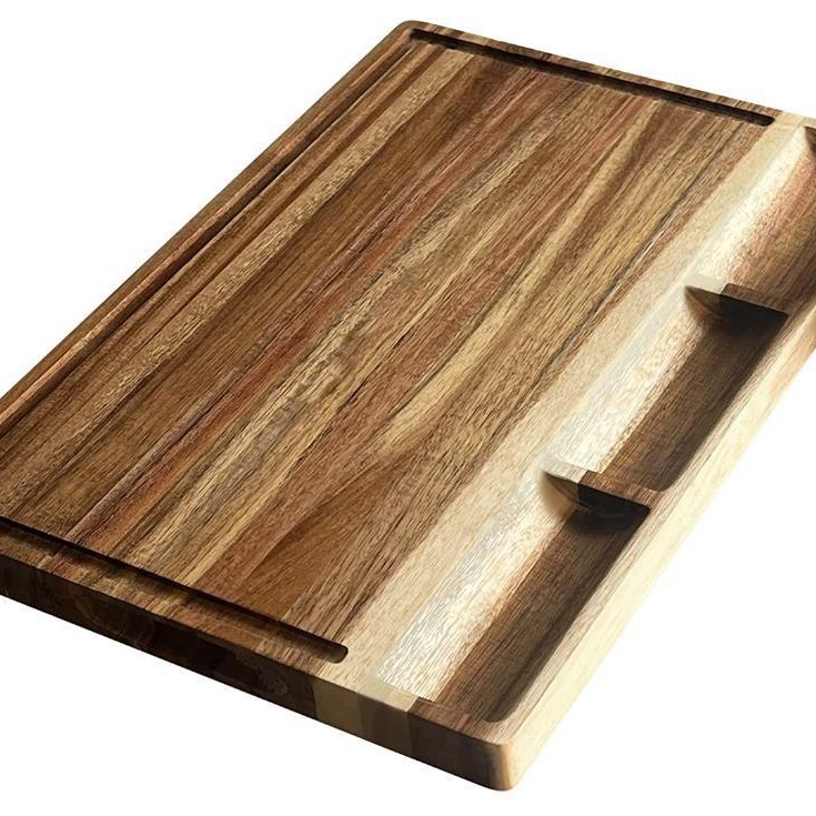 Luz de moda de lujo lovesickness bandeja de madera Acacia madera cristal Luna bandeja de madera joya aceite esencial Pantalla bandeja de madera