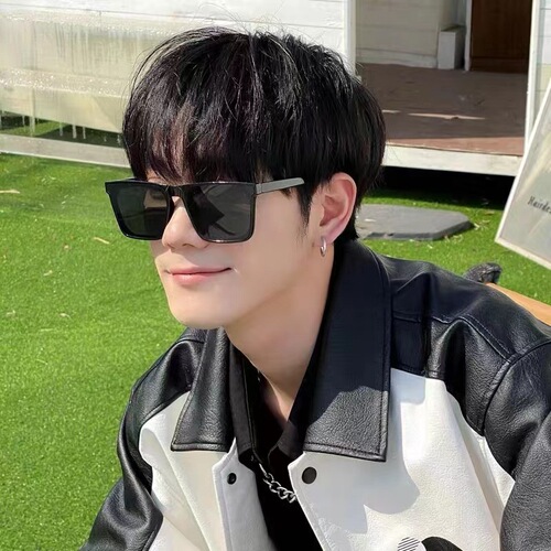 Men's Sunglasses Men's Handsome Sunglasses Wholesale  New Trendy Anti-UV Driving Polarized Glasses Driver's Glasses