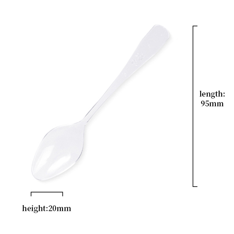 Taza cuadrada puntual Taza redonda Una variedad de tazas de postre Taza de pudín Taza de mousse Plato Cuchara de plástico desechable Amazon