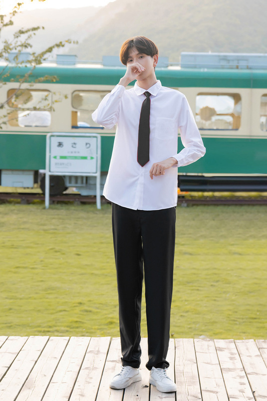 大合唱韓系制服卒業クラス服学院風ロングスカートセット中学校朗読公演服装高校学生|undefined