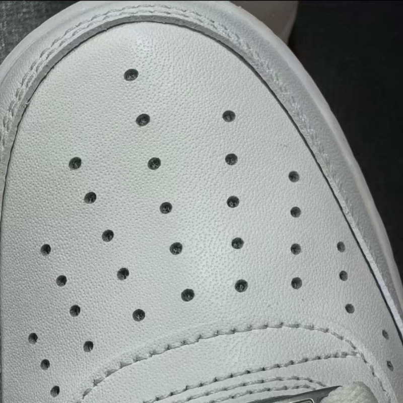 Cowhide Year of the Horse Limited Edition Air Force One White Sneakers with Genuine Leather Rubber Sole, Height-Increasing, Non-Slip, Wear-Resistant, Unisex Casual Sneakers