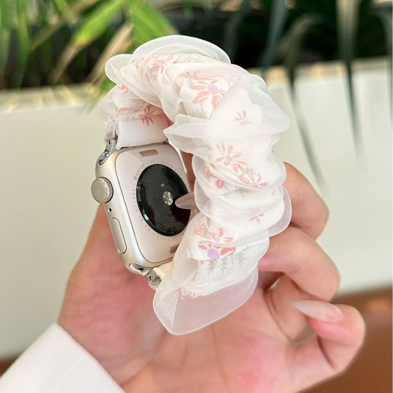 Apple Applewatch ウォッチに適した小さなフレグランススタイルのメッシュ甘いインテーストリング iwatch ストラップ|undefined