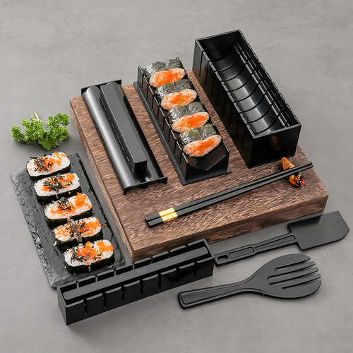 Creative Kitchen Utensils Rice Ball Mold Sushi DIY Ten-Piece Set Kitchen Small Tools Sushi Set Sushi Model