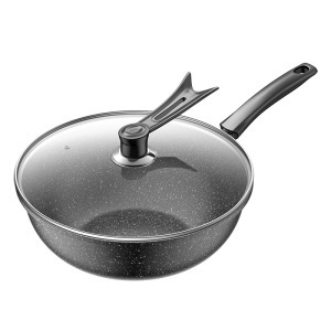 Nuevo arroz de 32cm de arroz de piedra olla casera no pegajosa olla sin humo de aceite olla de cocina general olla de cocina