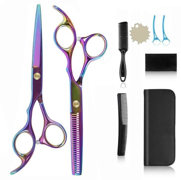 Scissors, set, 9 pieces