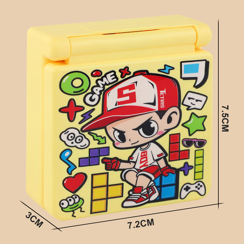 Tetris, yellow game console