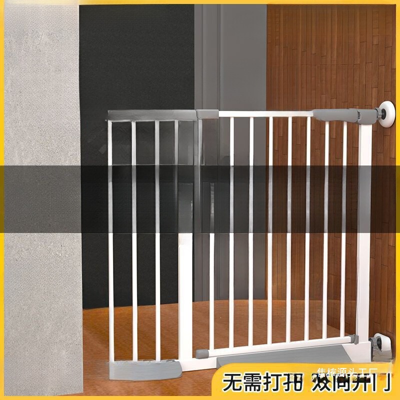 Fence Barrier for Stairway Entrance, Baby Protection Gate, Heightened Door Barrier, Partition Door, Protective Railing, Fence Bar, Dog Deterrent