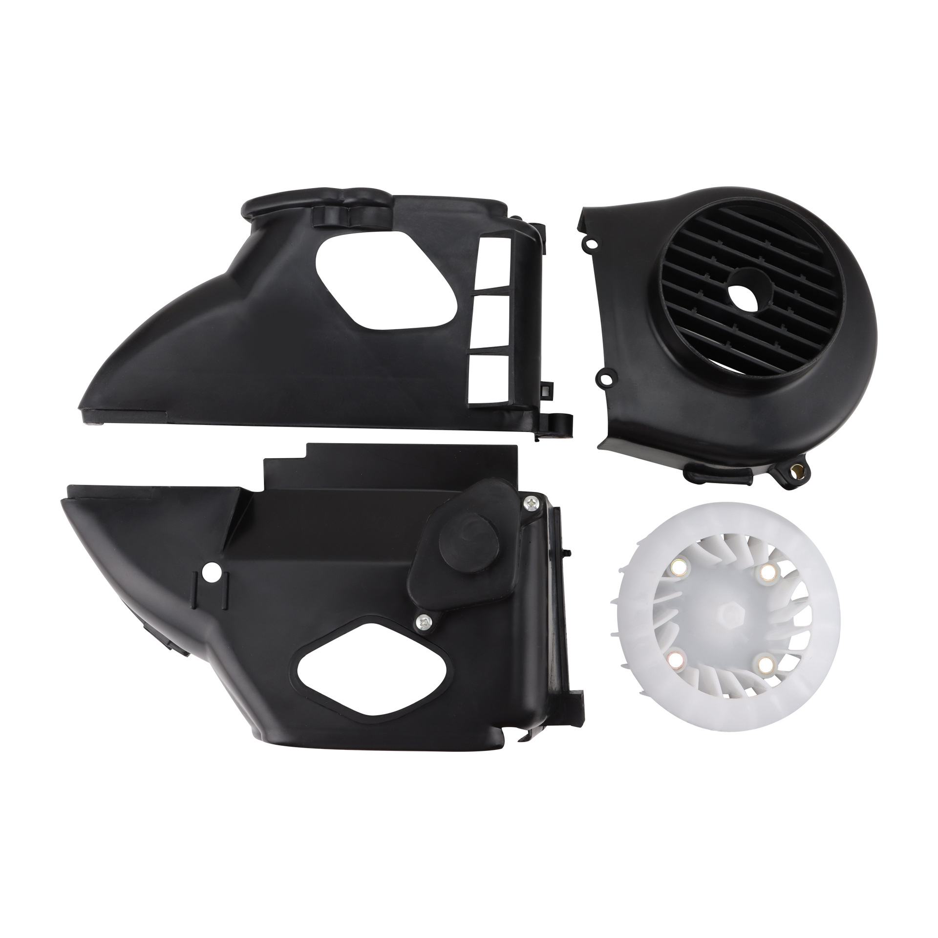 GOOFIT Air Director Assy Engine Cooling Fan Cover Air Shure Colud Conering