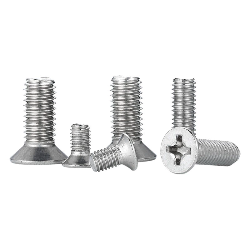 304 нержавеющая сталь Американский дюймовый винт с потайной головкой Американский винт Phillips с плоской головкой дюймовый винт производители