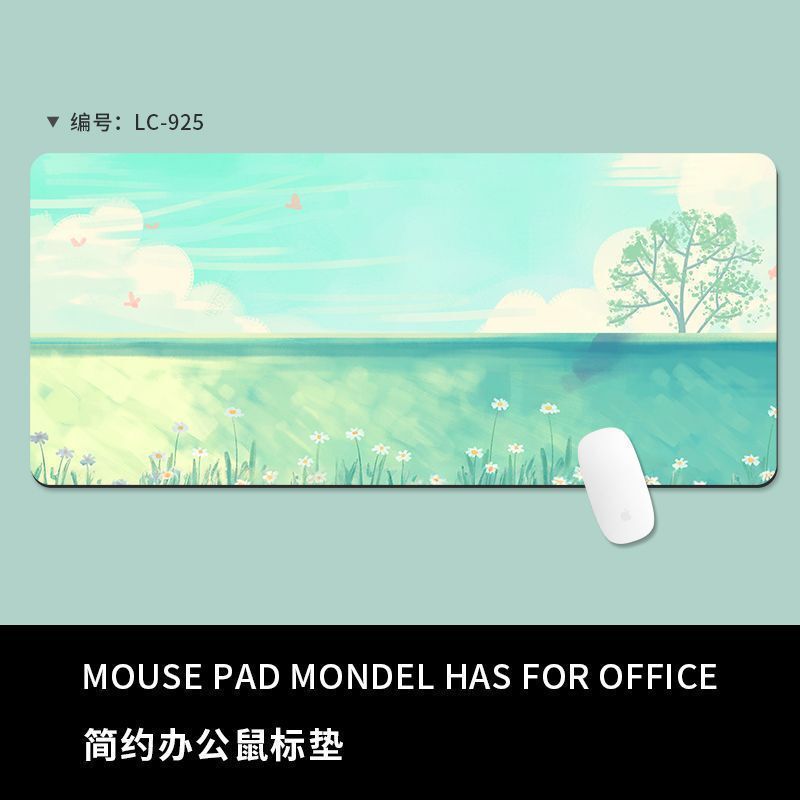 事務用クッション学習デスクトップパッドパソコンキーボードデスクトップパッド風景イラストマウスパッドデスクトップパッド|undefined