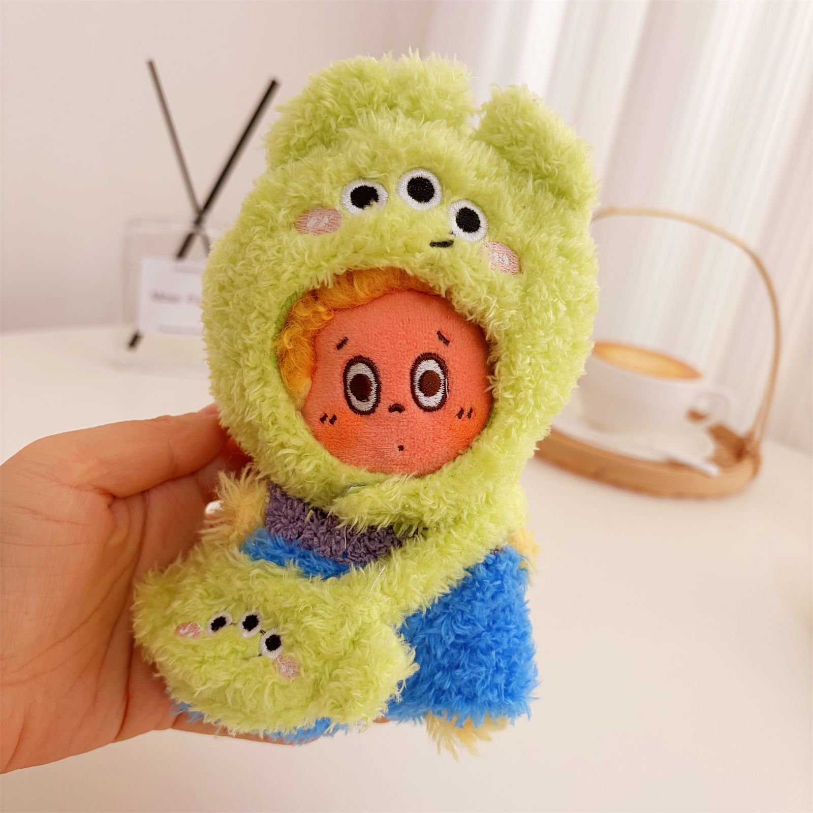 123 Star Man Stuffed Pendant Doll Baby Clothes We Are Star Man Doll Accessories Shawl Jumpsuit Cute