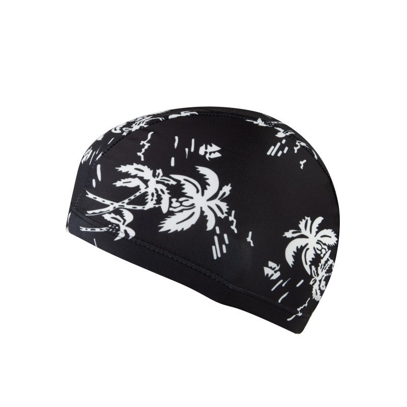 흑백 야자수 [패브릭 모자]