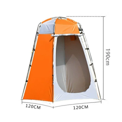 Avtomobil dam çadırları – Tent - orange-gray-bracket-tent-single-person