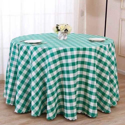 Supermarket Duitou beautiful tablecloth merchant super small square table coffee table tablecloth shopping mall display plaid cloth decorative scene props