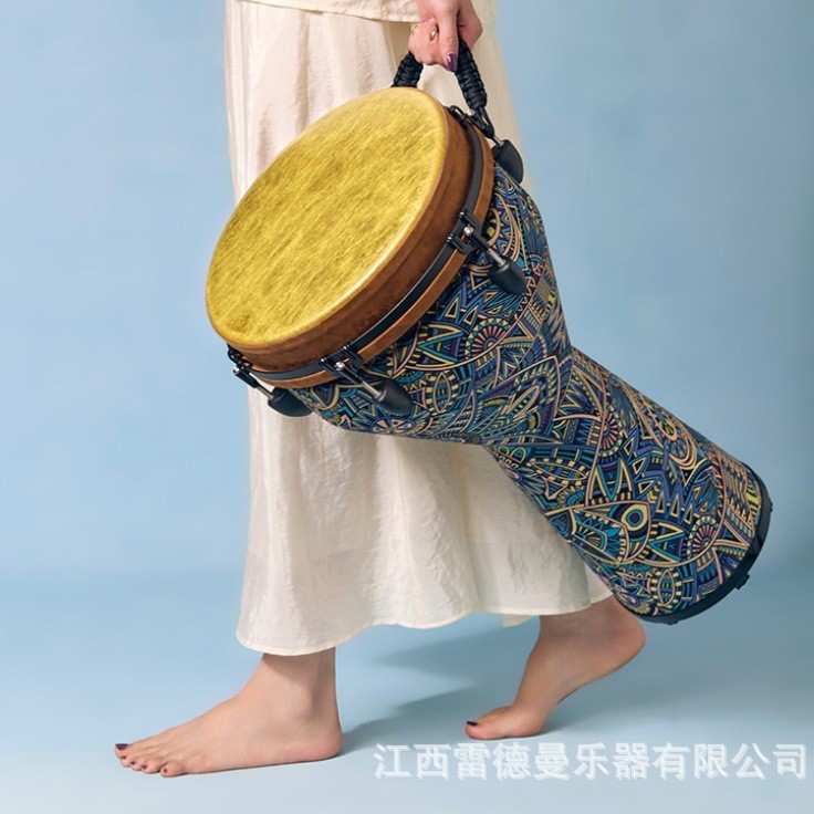 中老年成人初学者标准12寸非洲鼓儿童专业演奏级云南丽江手拍鼓|undefined