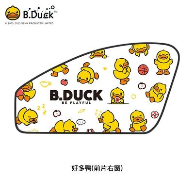 Car curtains – Sun Protection Curtain - lots-of-ducks-right-front-window