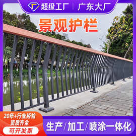 人行天桥景观护栏围栏厂家定制公园河道桥梁防撞栏杆庭院市政护栏