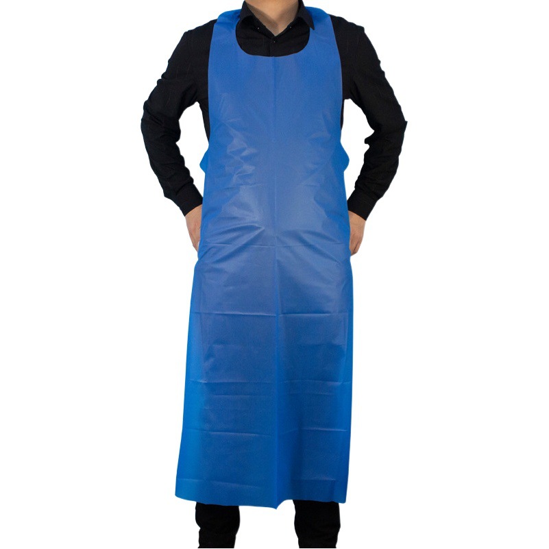 Disposable apron PE plastic apron hot pot apron waterproof oil-proof household kitchen apron