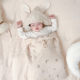 Baby four-layer gauze blanket spring and summer thin bag newborn quilt wholesale baby long ears hooded wrap towel