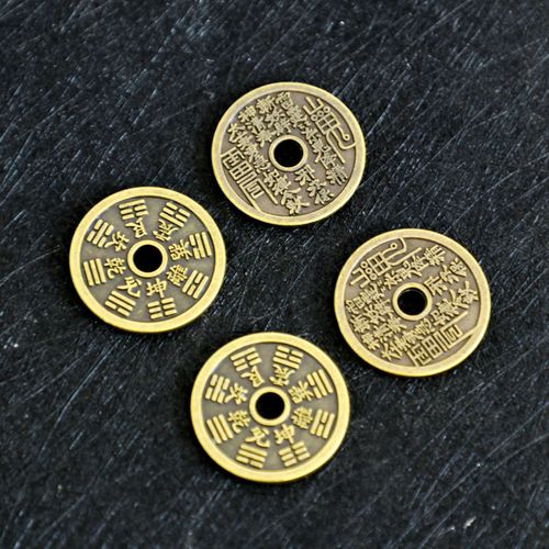 Manufacturer wholesale mountain ghost money, five emperors money, Bagua retro coin pendant, antique coin, mountain ghost money copper coin