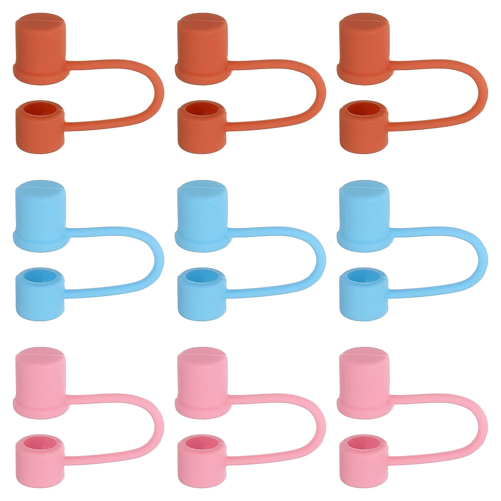 Nueva tapa de pajita de mariposa tapón de polvo color acrílico mágico cubierta de pajita de mariposa taza de agua cubierta de pajita decoración