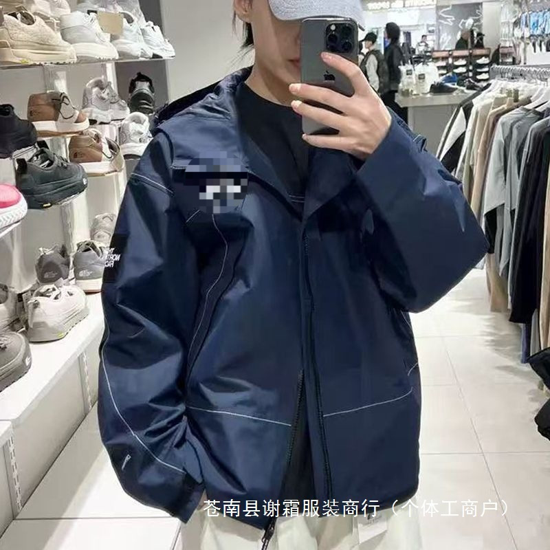 26 North North Embroidered Spring/Autumn New Hooded Jacket, Unisex Couple's Sports Jacket, Outdoor Windbreaker, Wholesale