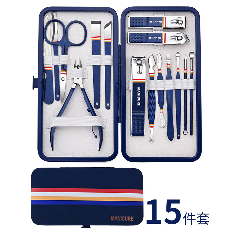 Kit de cortador de uñas, regalo para el hogar, alicates de uñas, cortadores de uñas, herramientas de cortador de uñas de piel muerta, pedicura image 15