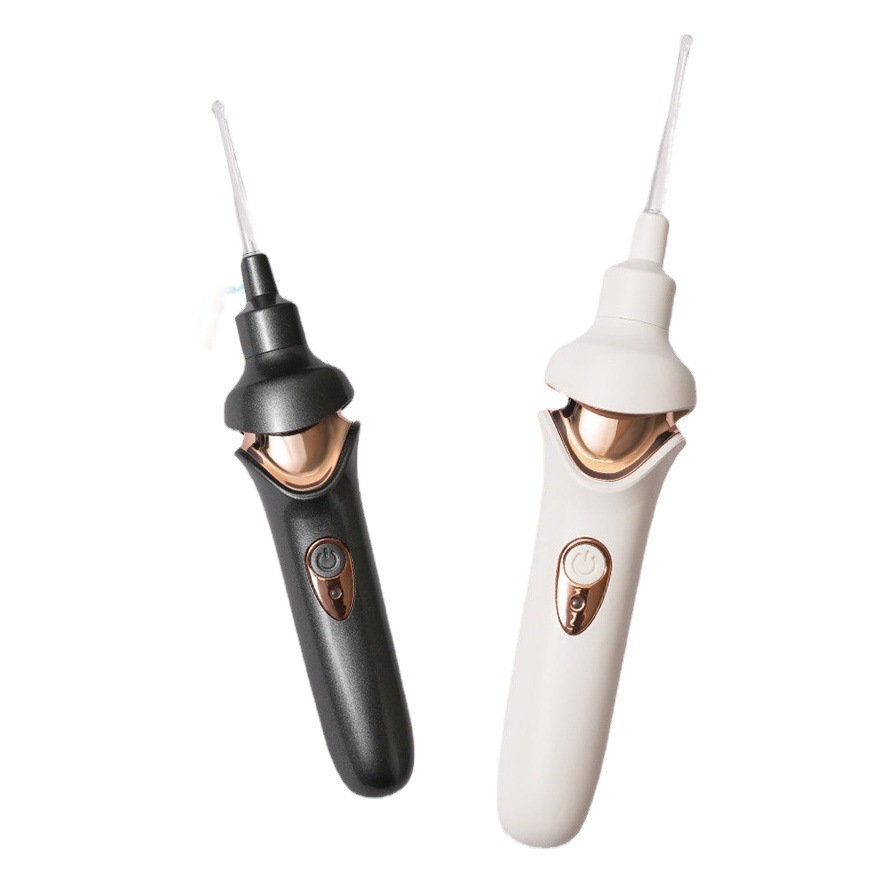 Electric Ear Pick adulto oído recoger niños luminoso limpiador de cera con traje de cabeza suave ligero