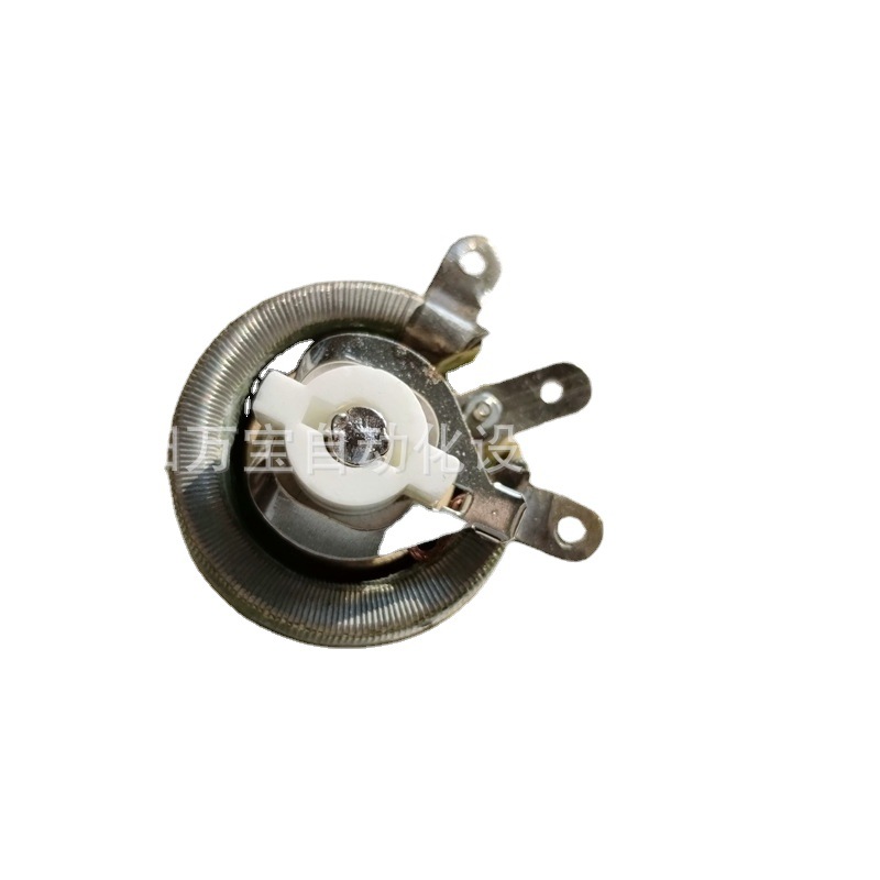 BC1大功率瓷盘圆盘可调可变线绕电阻滑动变阻器25W 200RJ欧姆圆形