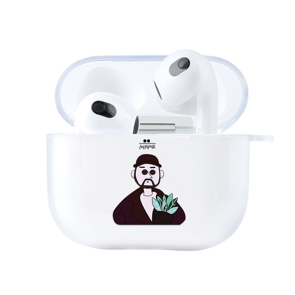 Совместимый с Apple, защитный чехол для свежих наушников, Bluetooth, коллекция 2021 года