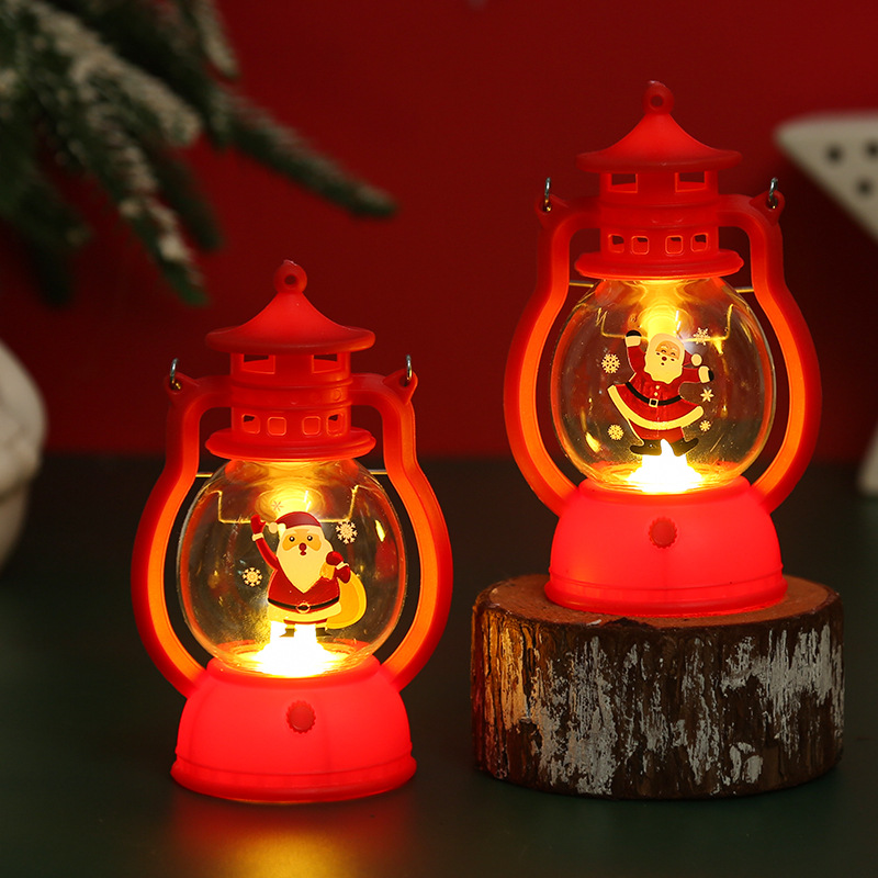 1 Piece Quantity Christmas Sequins Santa Claus Snowman PVC Party Lightings
