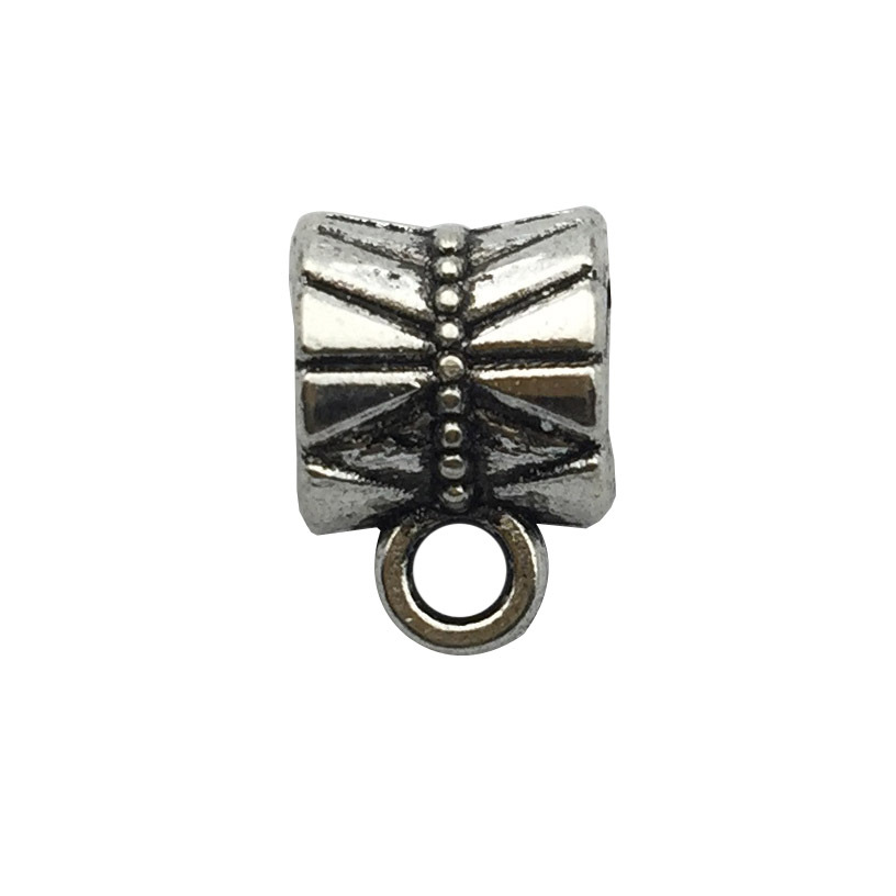 Plata tibetana plata antigua 1 pulsera collar conexión hebilla de plata tibetana tee accesorios DIY aleación accesorios de la joyería 6x9