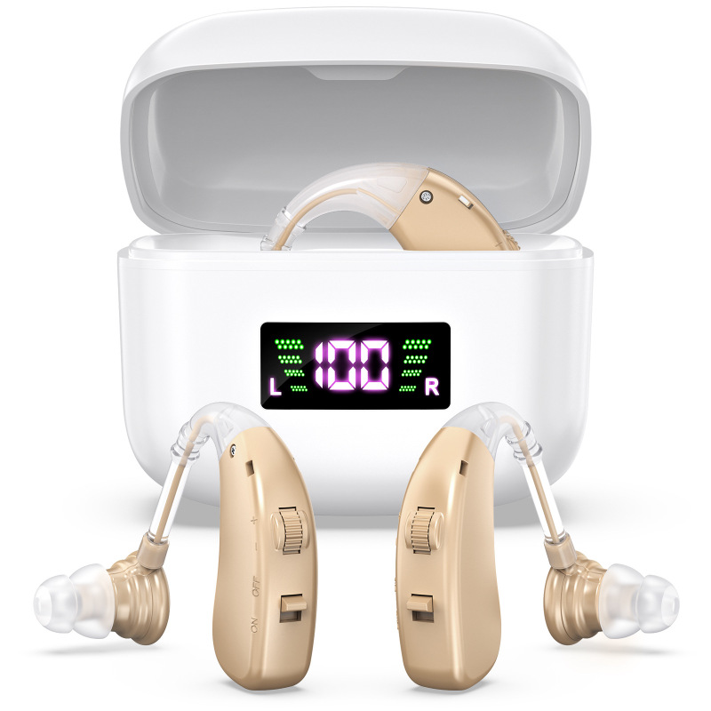 USB高齢者補聴器充電ノイズリダクション音声アンプBTE補聴イヤホン集音器外国貿易卸売爆爆|undefined