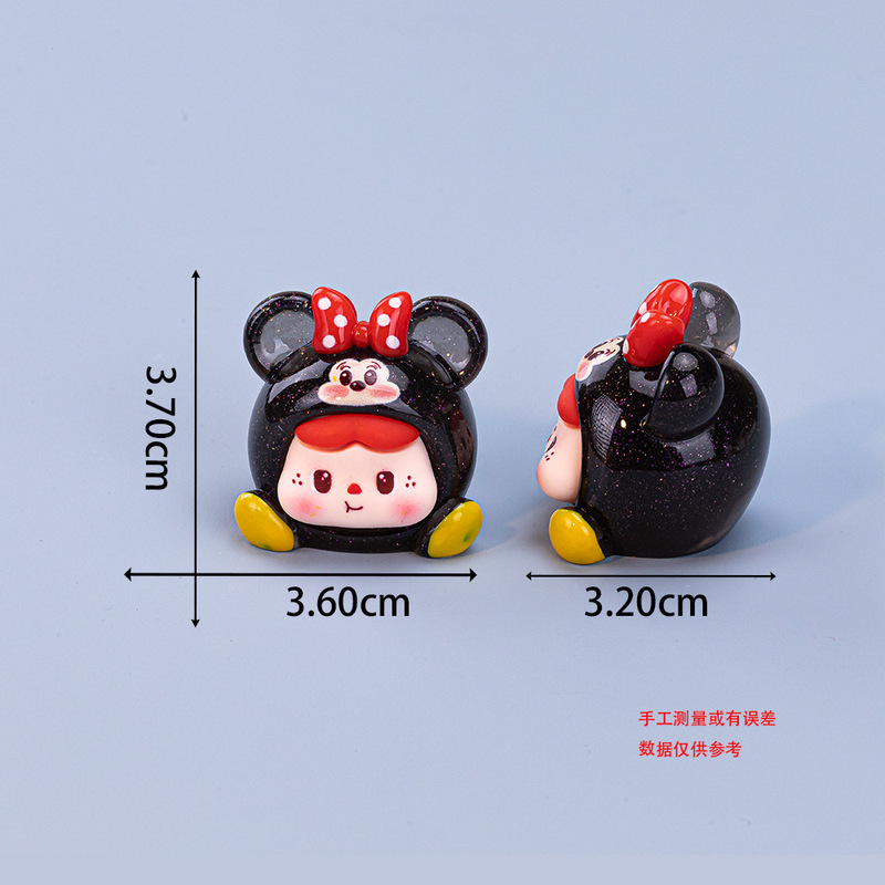 透明な薄い光沢のある立体的なかわいい DIY ジュエリーアクセサリー車のデスクトップ小さな装飾品キーホルダーペンダント|undefined