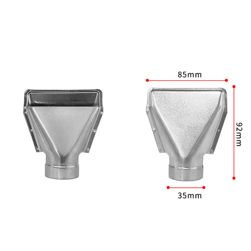 Heat gun nozzle, hot air gun tip, gun nozzle, round nozzle, flat nozzle, curved nozzle, film nozzle, heat shrink tubing nozzle, wholesale