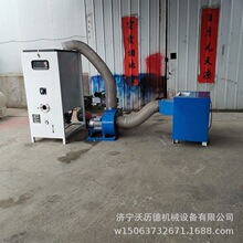 PP棉公仔棉松棉机 大双口海绵球填充机 自动喂棉松棉充棉组合机