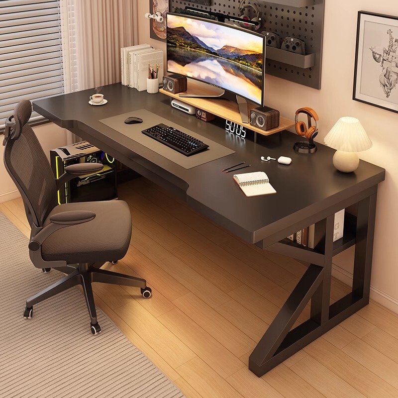 Computer Desk Desktop E-Sports Table and Chair Set Bedroom Home Learning Writing Desk Desk Simple Workbench Computer Desk Desktop E-Sports Table and Chair Set Bedroom Home Learning Writing Desk Desk Simple Workbench