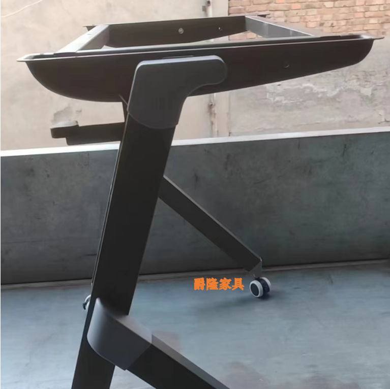 Mesa de conferencia plegable mesa de capacitación personal mesa de oficina combinación de escritorio y silla doble costura móvil simple escritorio largo escritorio