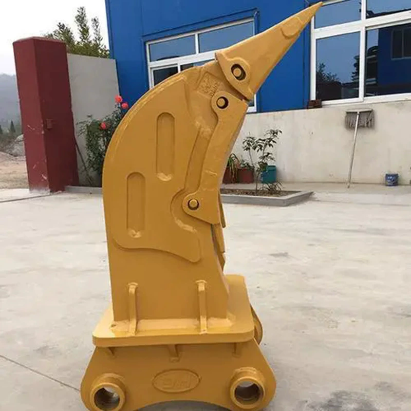 Однозубый почвофреза, крюк для ковша экскаватора, полный комплект аксессуаров для строительной техники, мини-экскаваторная фреза