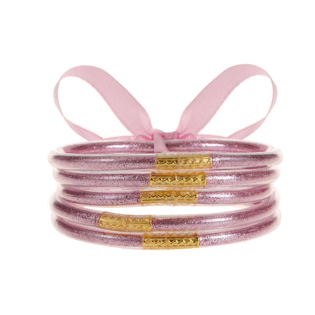 Décontractée Couleur Unie Gel De Silice Fait Main Femmes Bracelets display picture 3