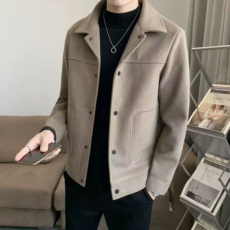 Woolen brown jacket