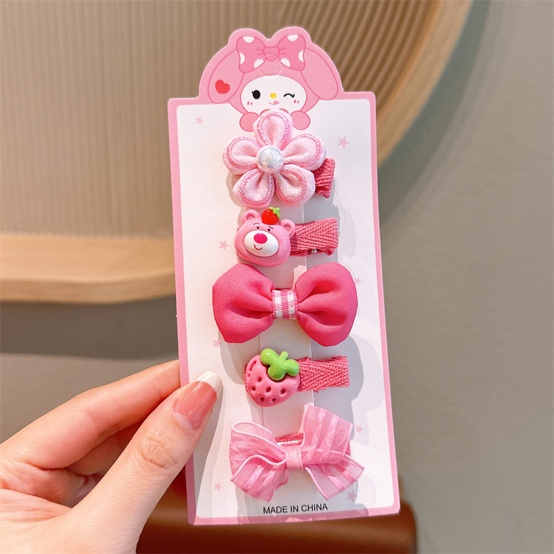 Niños clip de cabello nuevo clip de cabello de niña clip de cabello de princesa tocado lindos clip de cabello de bebé