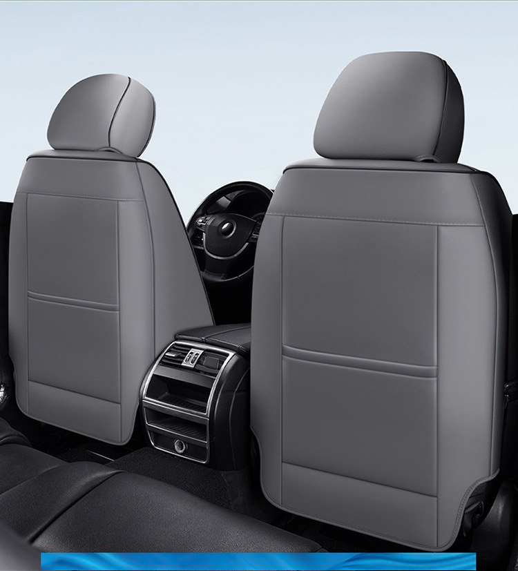 2025 Manufacturer Wholesale New Nappa Leather Diamond Seat Cover Ice Silk Four-Season Universal Car Five-Seater Cushion Seat Cover