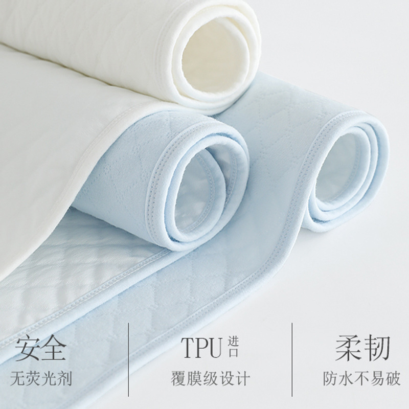 Eco-Cotton Menstrual Period Leak-Proof Aunt Pad, Breathable, Waterproof and Washable Menstrual Period Dormitory Mattress for All Seasons