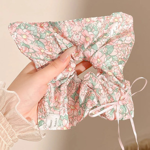 Anillo de cabello perezoso coreano cuerda de cabeza intestino grande niñas de alto nivel de la sensación de cabello de alta elasticidad correa de cabello de cabello super grande