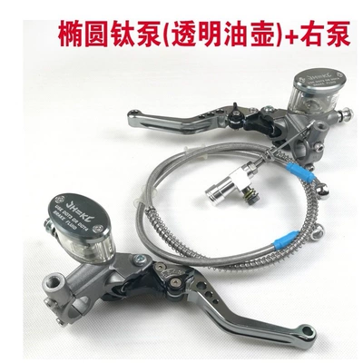 pump suitable for off-road — Other brake systems - titanium-color-oval-clutch-right-pump