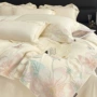 床上100s全棉刺绣被套