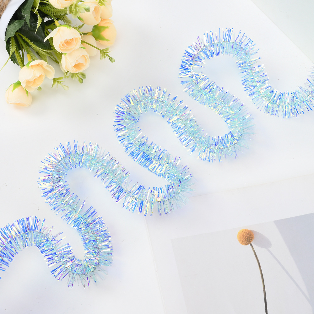 Mayorista 3cm de importación de filamentos de color iris de lana bandas de cabeza accesorios de orejas de gato colorido oro dibujo de flores