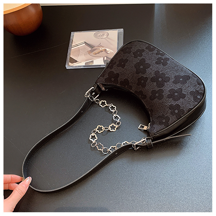 Women's Shoulder Bag Crescent Chain Underarm Bag For Women_voghion.com