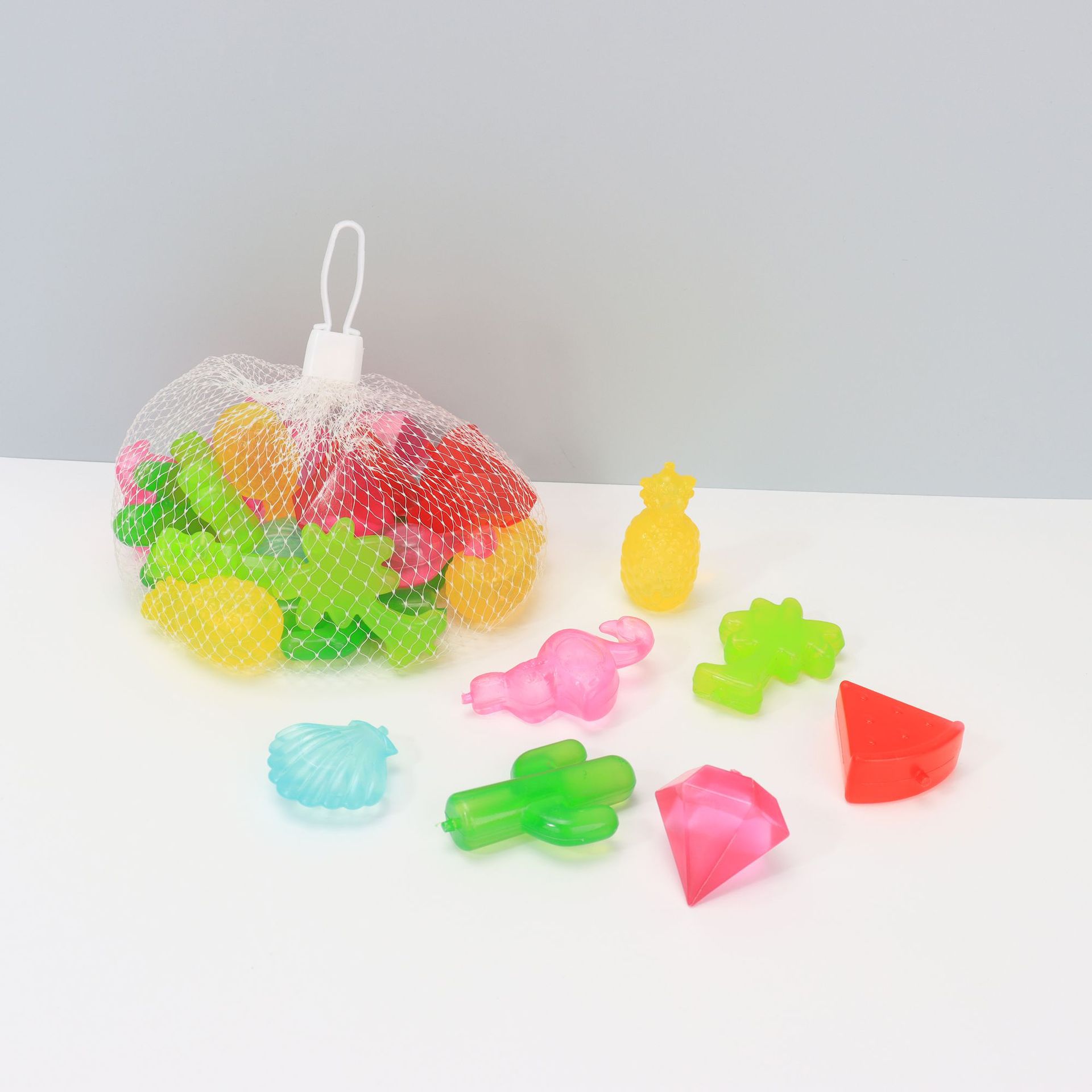 Bandejas para cubitos de hielo pequeños, cubitos de hielo de plástico, hielo de verano, varias formas, fiesta en bar, bandejas de hielo multiformes, cubitos de hielo